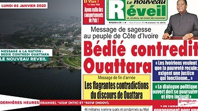 LE TITROLOGUE 02 janvier 2023 / Message à la nation : Bédié contredit Ouattara