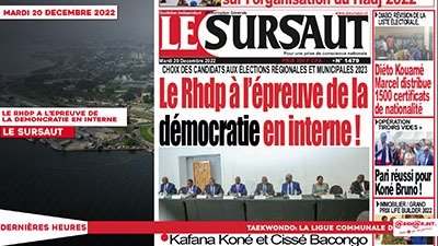 LE TITROLOGUE DU 20 Décembre 2022 / le RHDP à l'épreuve de la démocratie en interne !