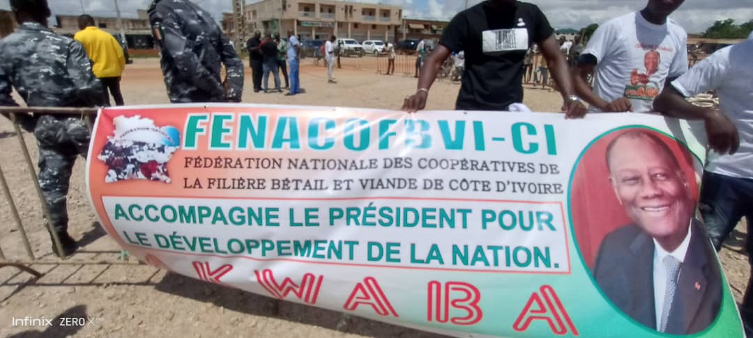 Bouaké/ Pour avoir été un acteur clé de l'amélioration du secteur de l'élevage en Côte d'Ivoire, les éleveurs disent “merci” au président Alassane Ouattara