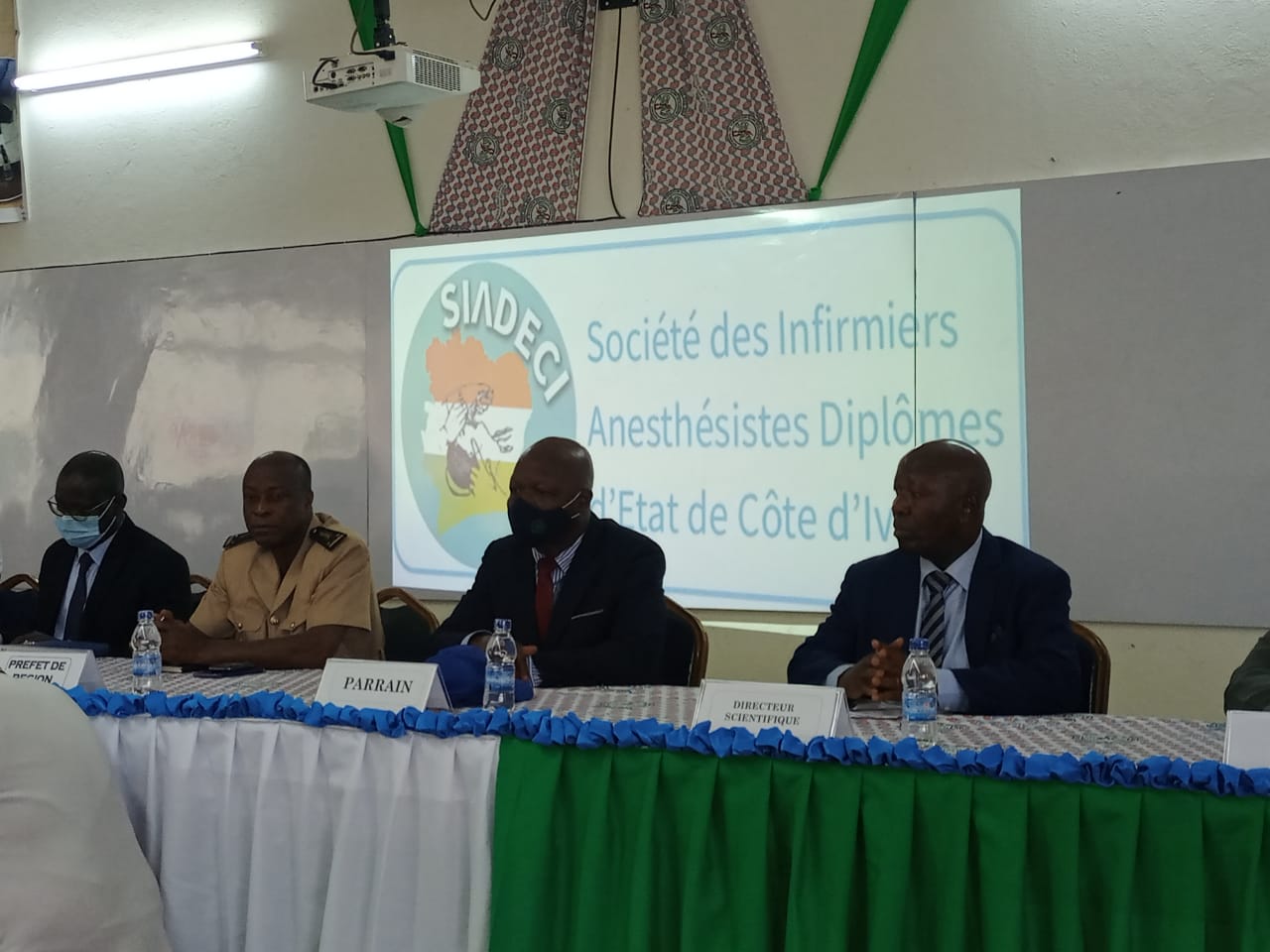 Santé/ 18emes journées scientifiques des infirmiers anesthésistes diplômés d'État de Côte d'Ivoire: La corporation interpelle le ministre Dimba...