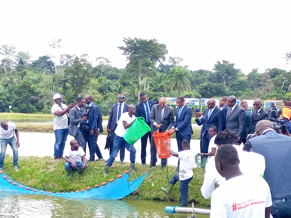 Aquaculture/ Lancement des travaux de la station piscicole de la Loka : Le Premier ministre Achi Patrick annonce l’autosuffisance de la Côte d’Ivoire à l’horizon 2030
