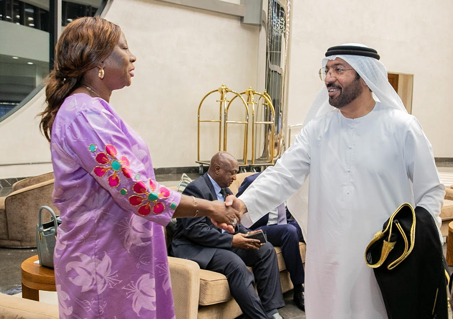 Émirats Arabes Unis : la Ministre d'État Kandia Camara rencontre la diaspora ivoirienne