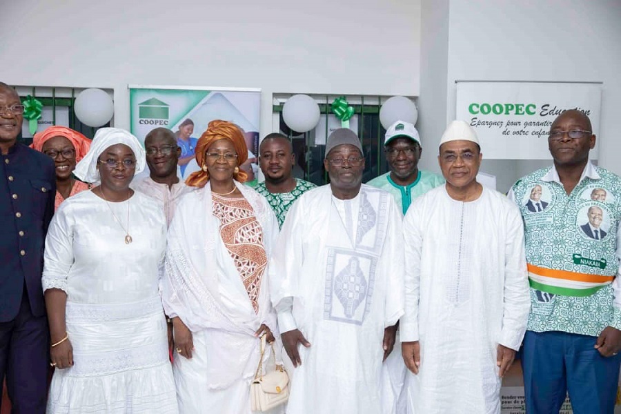 Économie : le Vice-président de la République inaugure l'agence COOPEC de Tafiré