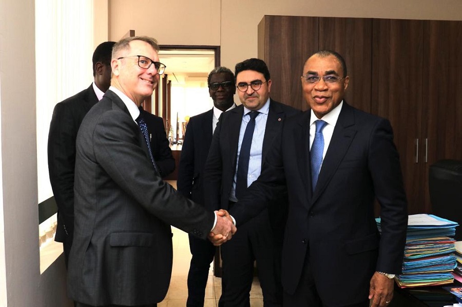 Inclusion Financière : le ministre Adama Coulibaly échange avec le DG du Groupe CREDITINFO