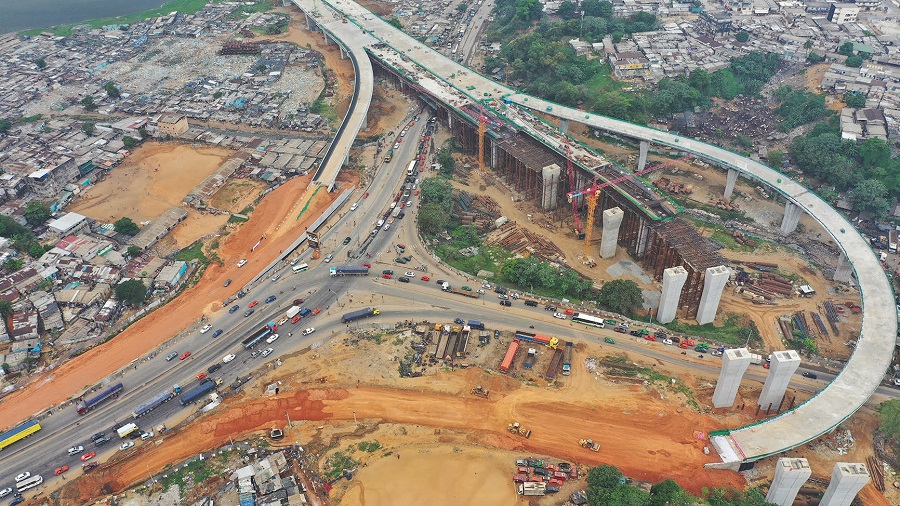 Le 4ème pont d'Abidjan: « les travaux de la première phase doivent être achevés à fin mars 2023 », (le ministre Amédé Kouakou)