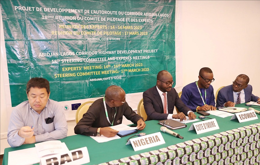 Projet de l'autoroute Abidjan-Lagos: la 18ème réunion du Comité de pilotage et des experts se tient à Abidjan