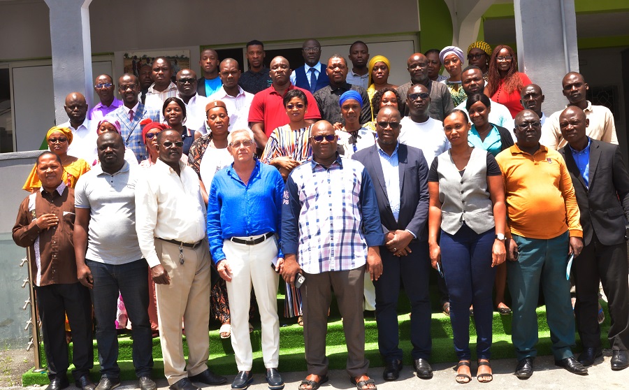 Mise en place de la ville nouvelle Akwaba City :  Touré Ahmed Bouh présente le nouveau DG de Sophia au personnel de l’entreprise