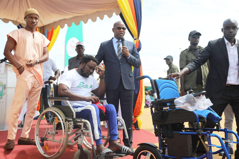 Personnes handicapées : Adama Kamara se félicite de l’amélioration de leurs conditions de vie  