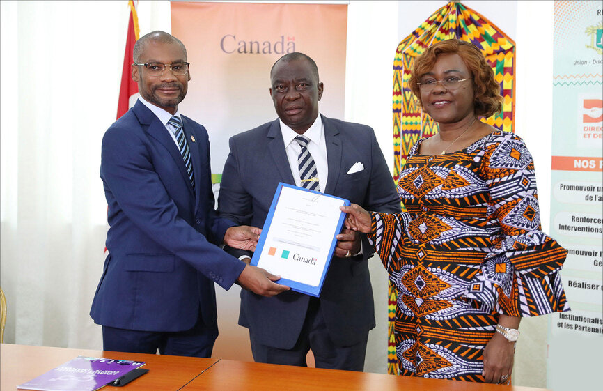 PND 2021-2025 : la Côte d’Ivoire et le Canada signent un mémorandum d'accord cadre et neuf protocoles de projets