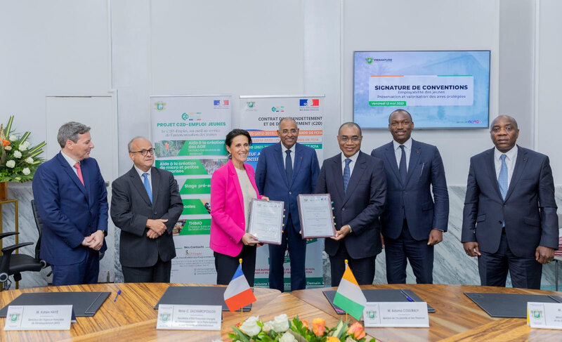 Côte d'Ivoire - France : quatre conventions de financement C2D signées