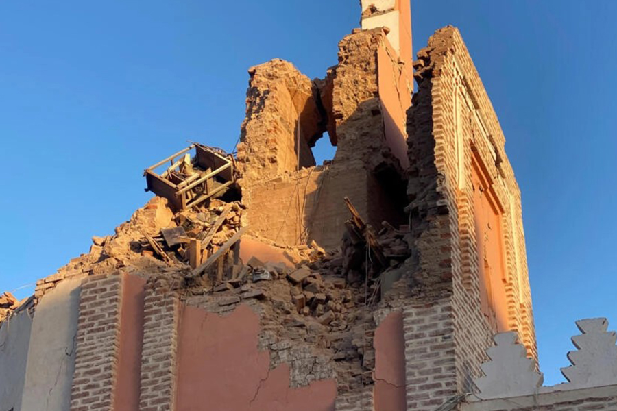 Maroc : un tremblement de terre cause des centaines de morts