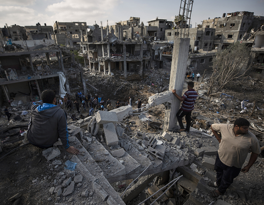 Proche –orient : Israël continue de pilonner le sud de la bande de Gaza