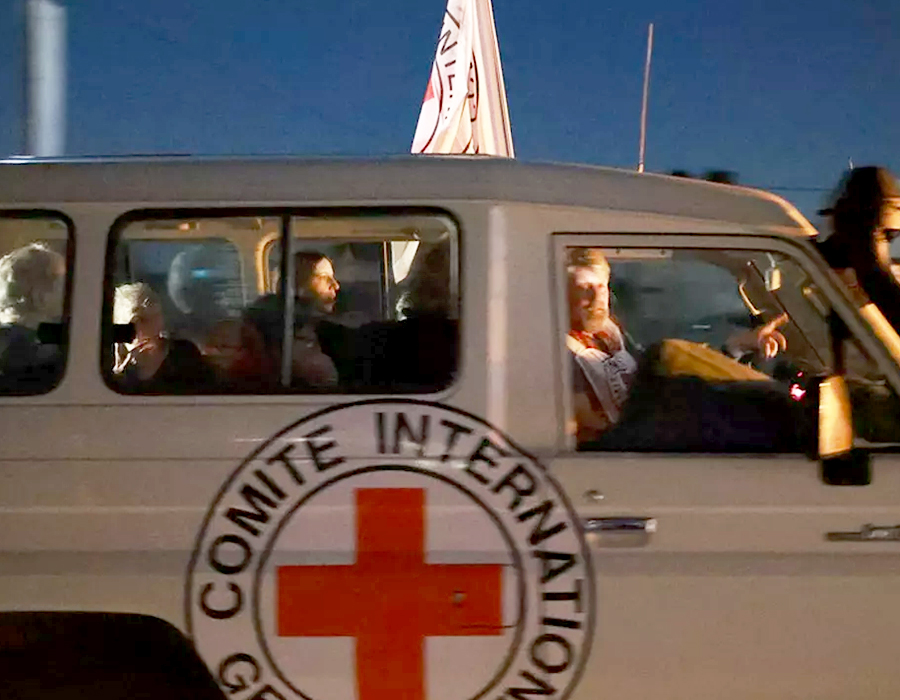 Trêve entre Israël et le Hamas : 13 otages Israéliens et 39 prisonniers palestiniens libérés