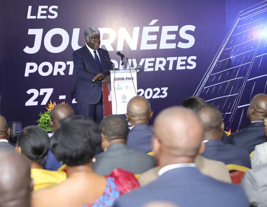 Lancement des journées portes ouvertes du GUDE PME : le Premier Ministre Beugré Mambé appelle au soutien des partenaires au développement