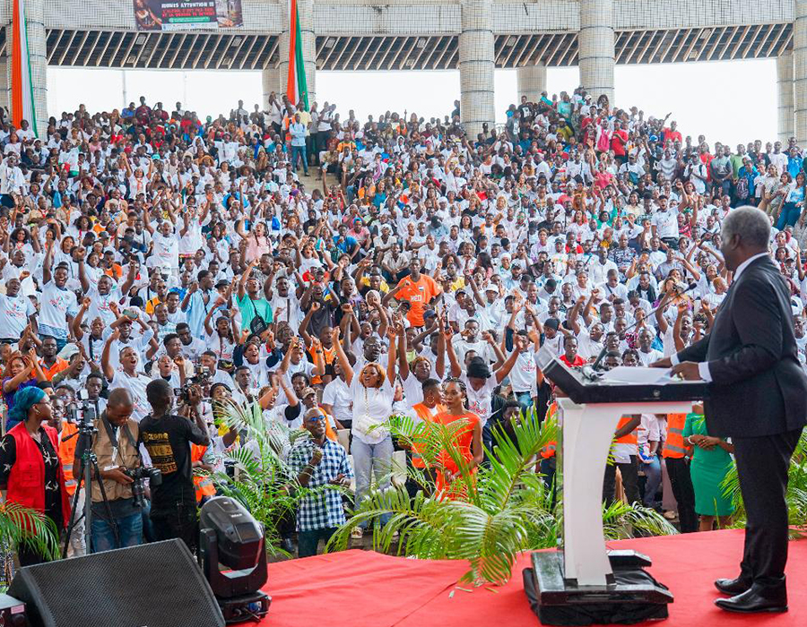 CAN 2023 : le Gouvernement met en mission 20.000 jeunes bénévoles