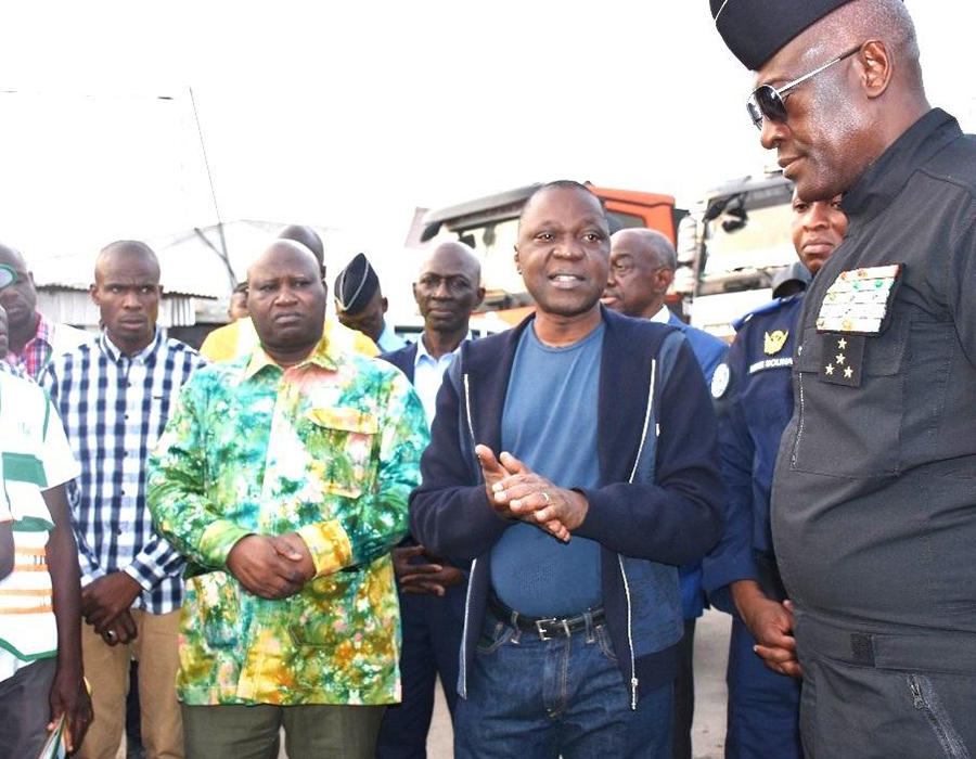 CAN 2023/ Sécurité routière : le ministre Amadou Koné s'assure du dispositif sur l’autoroute du nord avant le Match Côte d'Ivoire - Sénégal