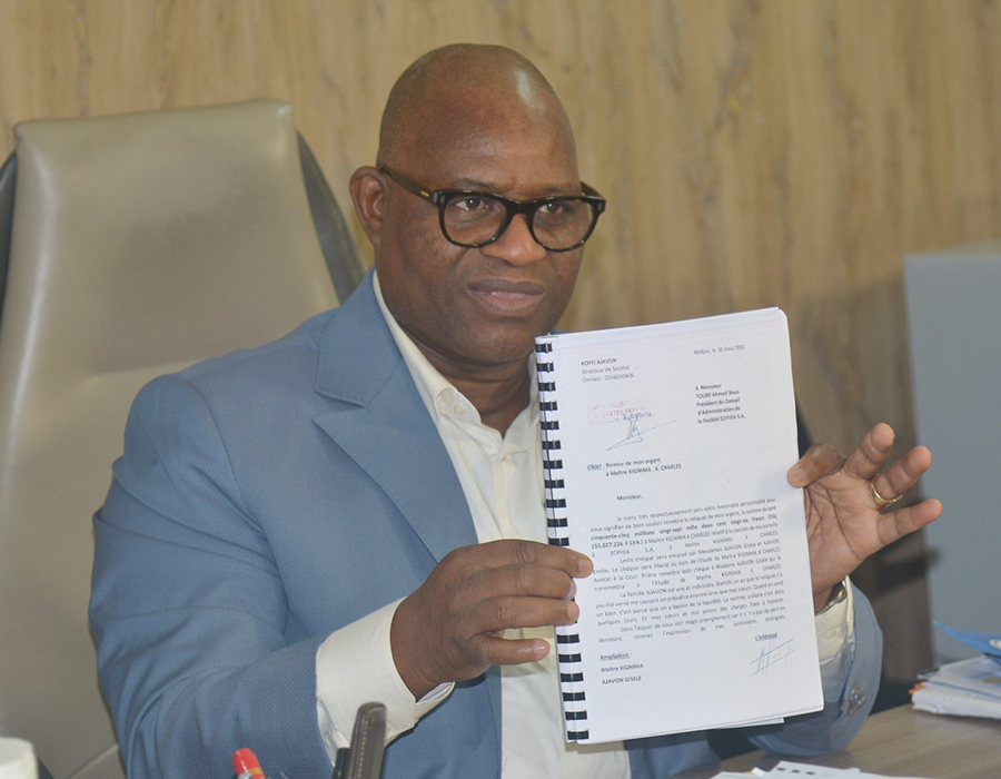 Affaire Touré Ahmed Bouah / Koffi Ajavon : Ajavon poursuivi par la justice pour diffamation et atteinte à  l’honneur et à la dignité de Touré Ahmed Bouah