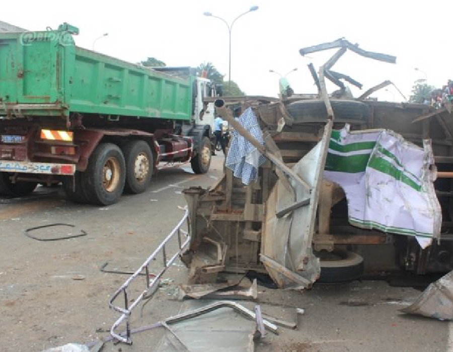 Accident de la circulation à Abobo- Baoulé : 5 personnes tuées