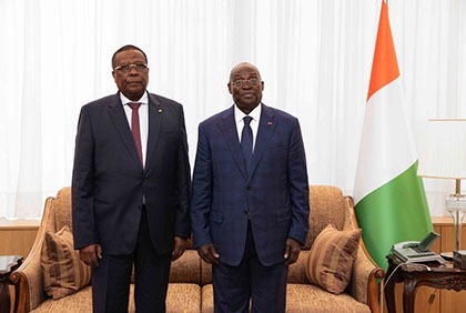 Coopération : le Vice-Président de la République a eu un entretien avec le Ministre des Affaires Etrangères, de l’Intégration Africaine et des Tchadiens de l’Etranger