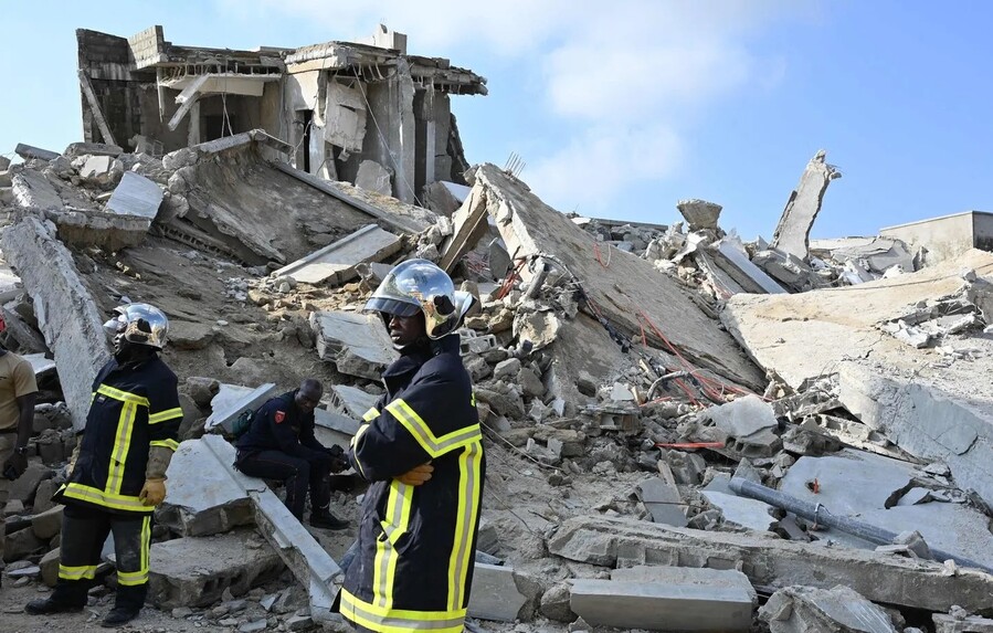 Cocody- Akouedo: l'effondrement d'une mosquée en construction fait 8 morts