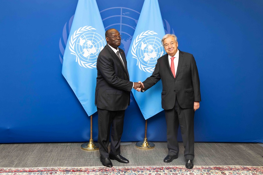 ONU : le Vice-Président de la République s’est entretenu avec le secrétaire général à New York