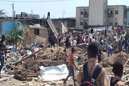 Yopougon : 1 décès enregistré suite à l'effondrement d'un immeuble