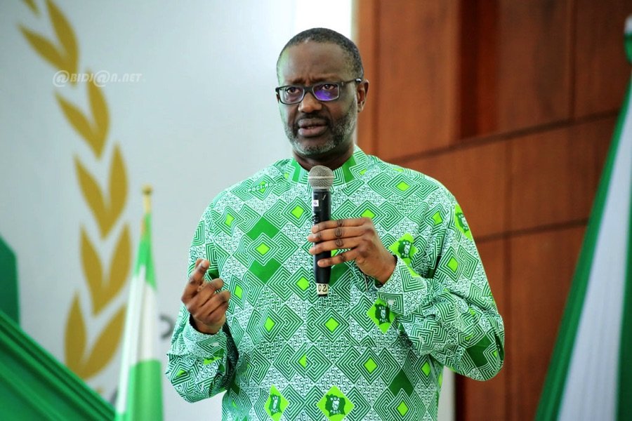 Nouvel an : Tidjane Thiam exprime son désir de transformer la Côte d'Ivoire