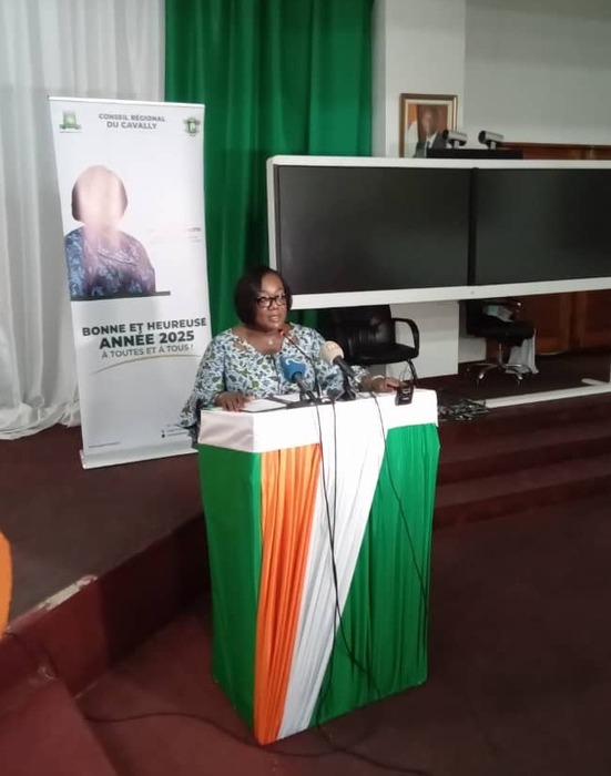 Présentation des vœux du nouvel an : des élus, cadres et présidents de mutuelles du Cavally expriment leur soutien à la ministre d'État Anne Ouloto